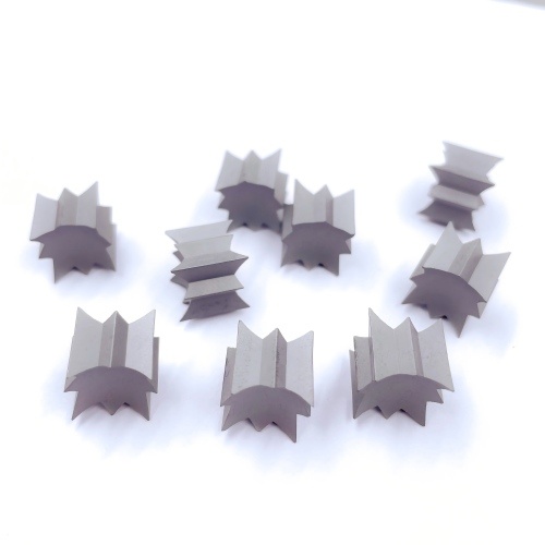 Round tungsten carbide button tips for oil-field drilling