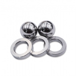 custom made abrasion resistance tungsten carbide bottom valve seat for ball valve
