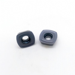 High dimensional accuracy SDMT15 High feed milling inserts for cast iron machining