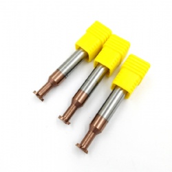 4 flute solid carbide t slot end milling cutter for lathe machine tool