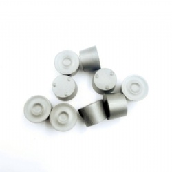 Round tungsten carbide button tips for oil-field drilling